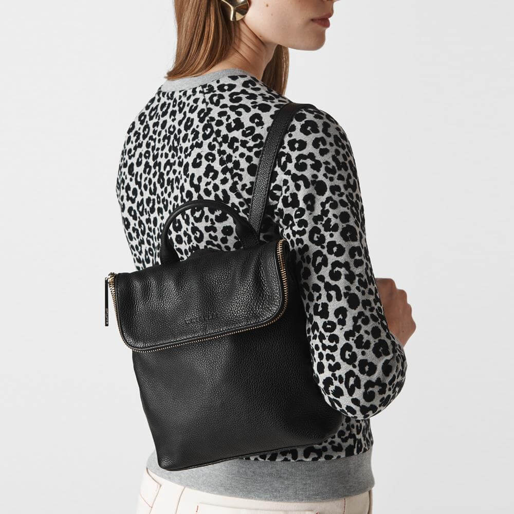Whistles Black Mini Verity Backpack Jarrolds Norwich